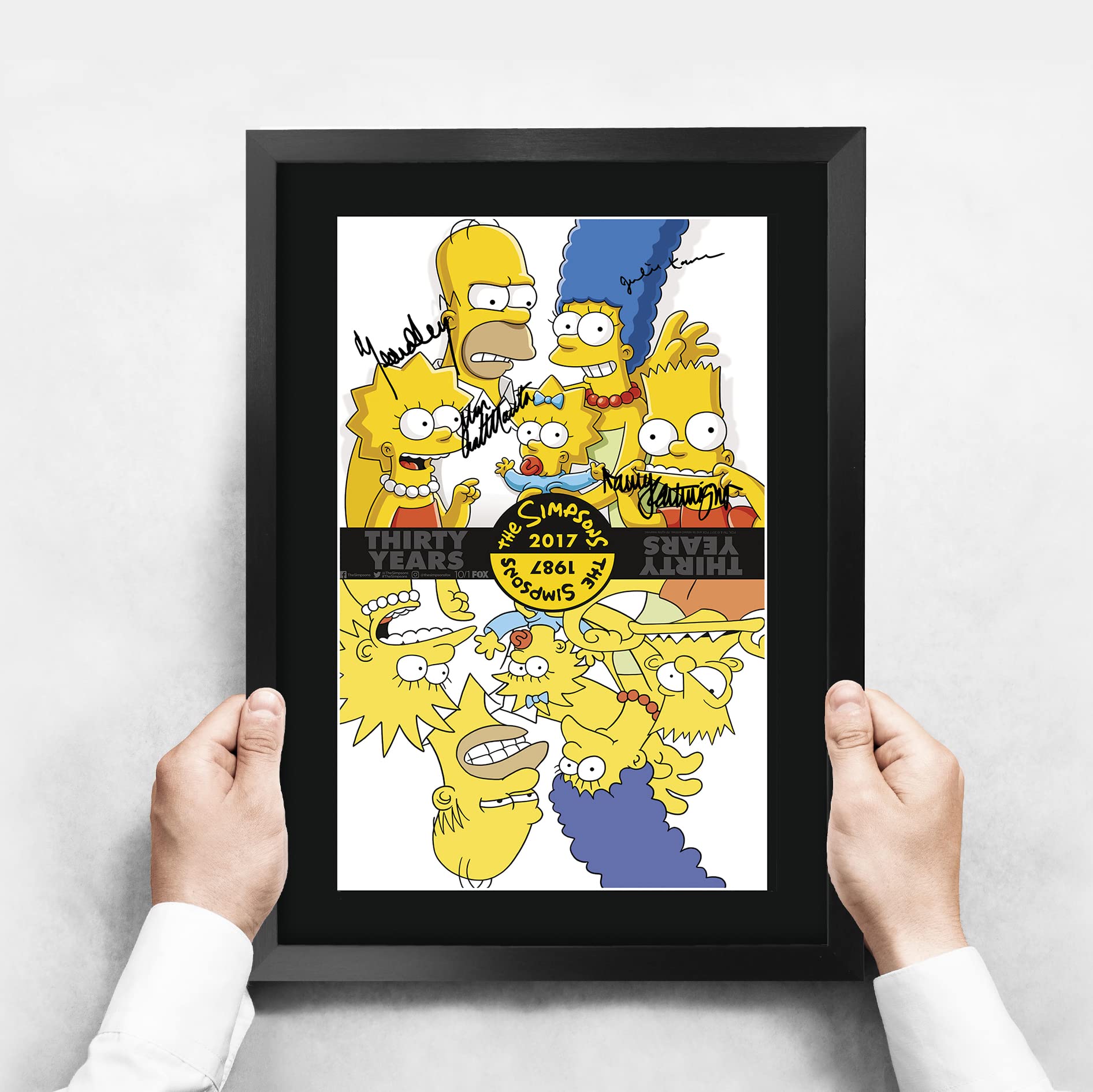 Amazon.com: HWC Trading The Simpsons Dan Castellaneta 16 x 12 inch
